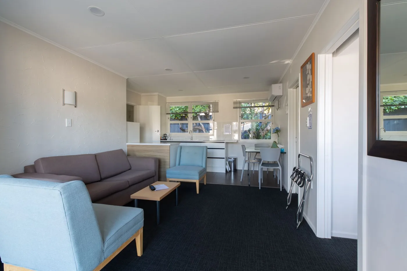 Living area in a Two-Bedroom Apartment